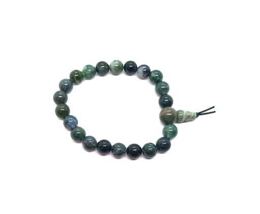 Stone bracelet moss agate
